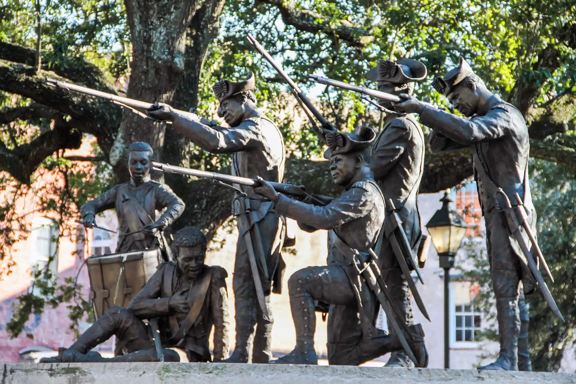 Franklin Square Savannah statue