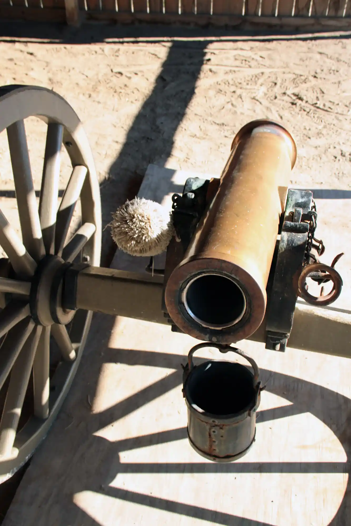Old Fort Jackson 3 Old Fort Jackson cannon in Savannah