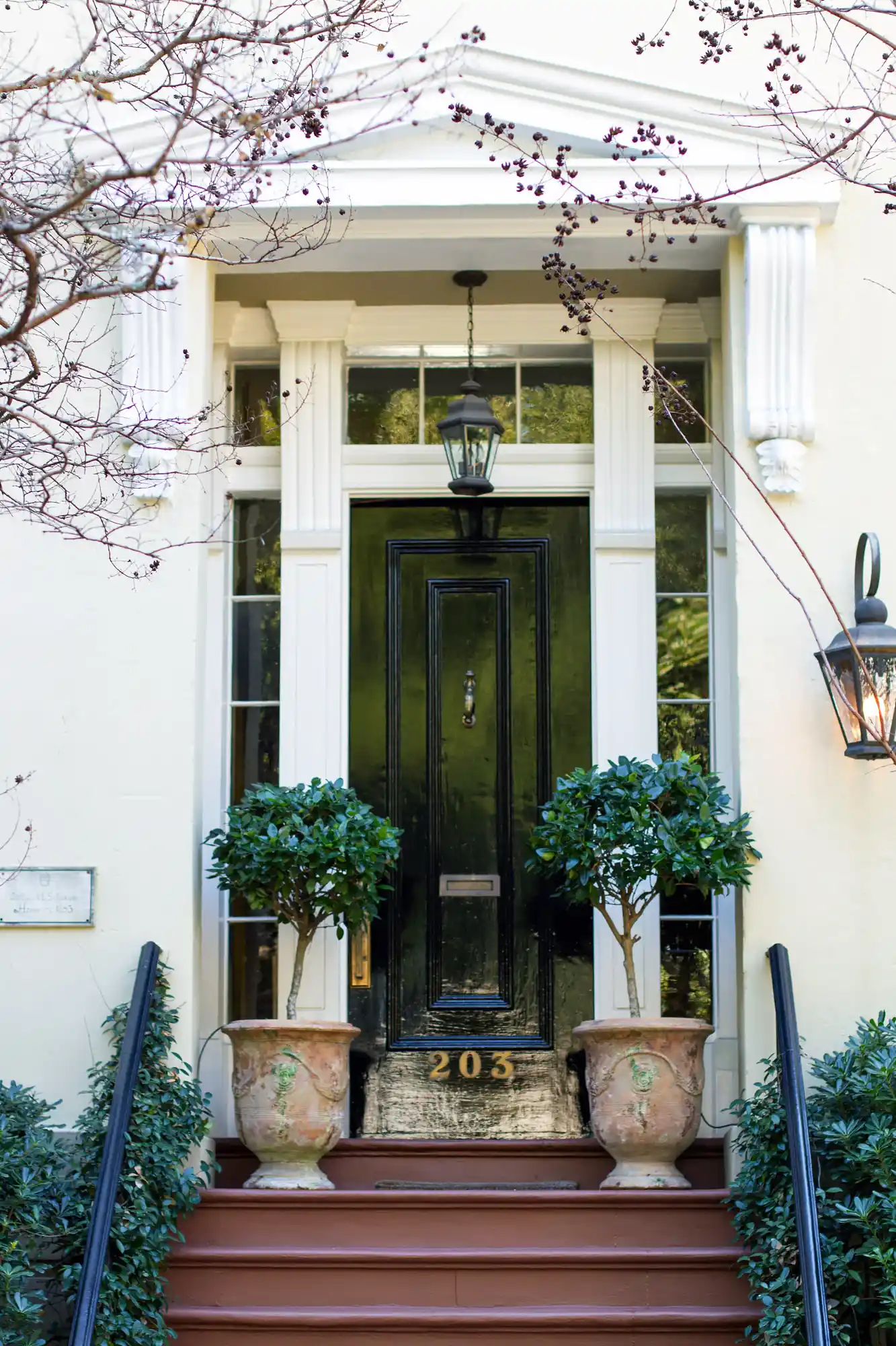 Pulaski Square 3 Pulaski square house entrance in Savannah