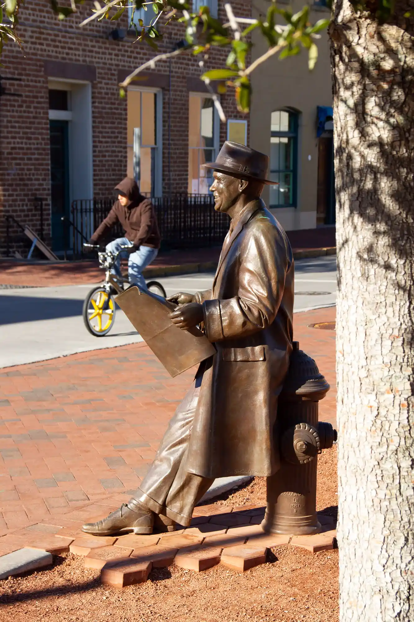 Johnny Mercer Statue in Savannah