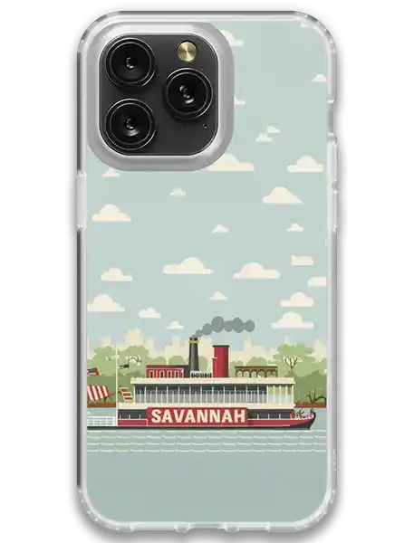 Old Sheldon Church 4 Savannah Souvenir Phone Case