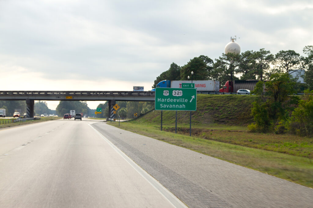 The Road to Savannah 5 On our way to Savannah