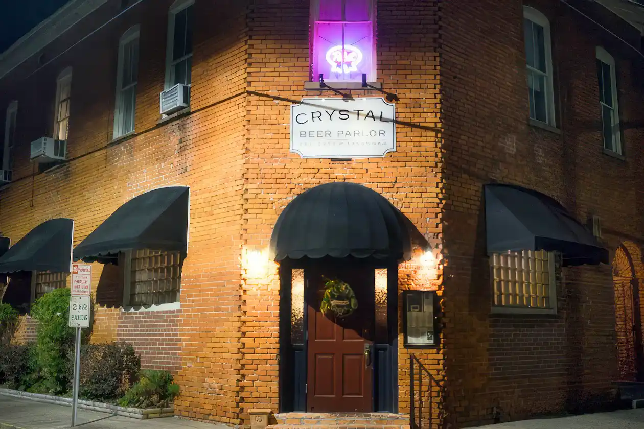 Crystal Beer Parlor entrance
