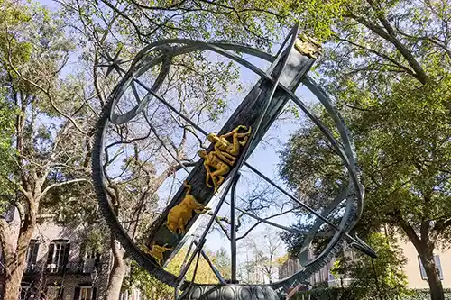 Troup Square Sphere in Savannah