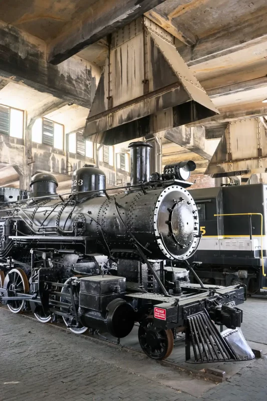 The Georgia State Railroad Museum 3 Old Train Museum in Savannah, Georgia