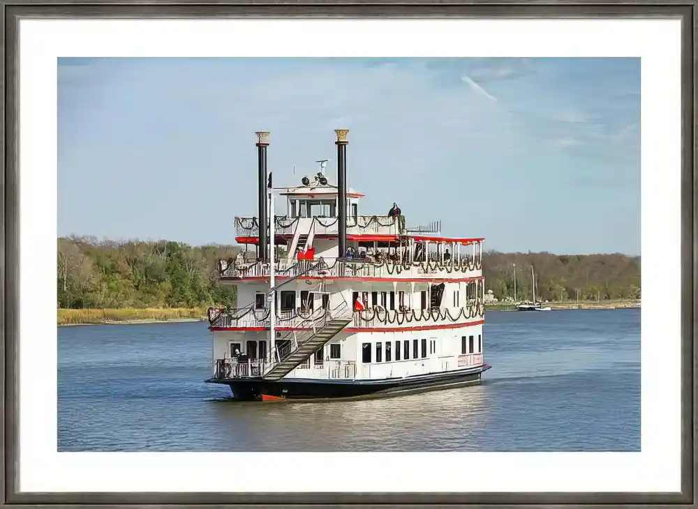 Mrs. Wilkes Dining Room 8 Framed Savannah Steamboat Photos