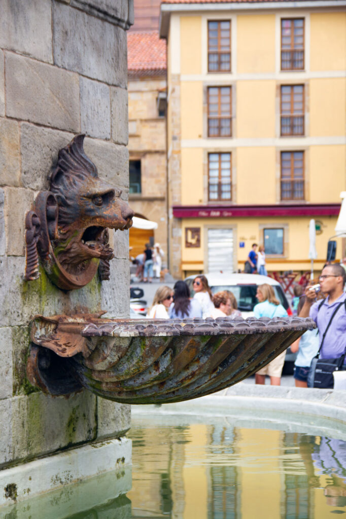 Gijon Fountain Asturias