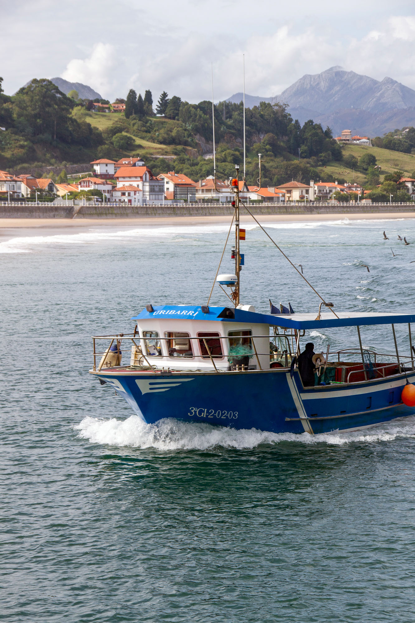 Ribadesella Fishing Boat Asturias