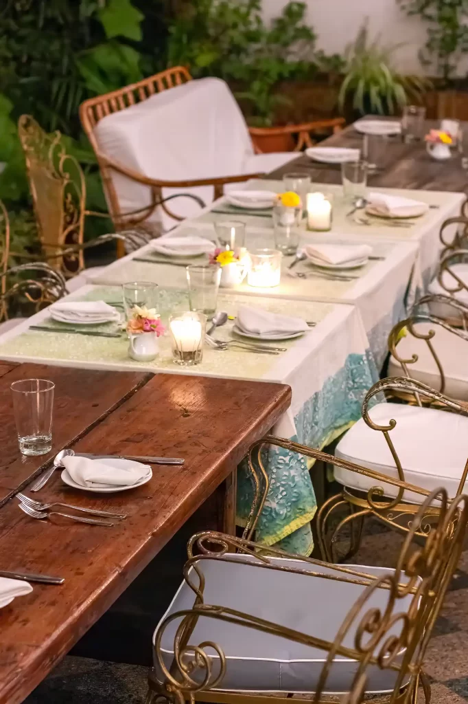 Casa Felix: Great Food & Company Behind Closed Doors 2 Casa Felix garden restaurant