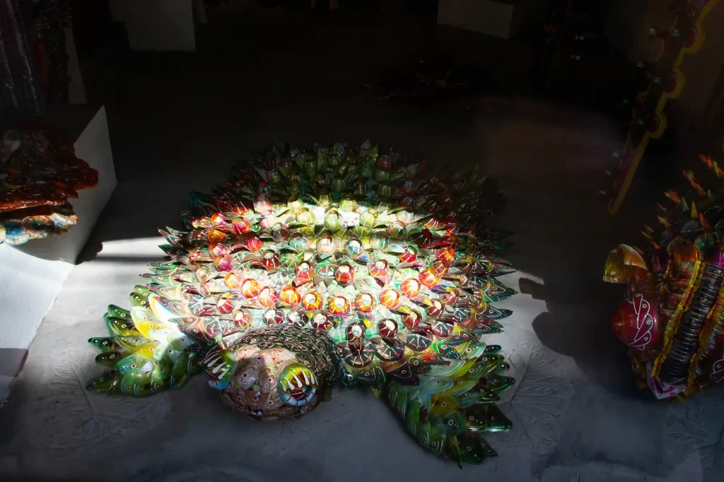 Find Your Inner Artist at Casa Globo 2 Glass Turtle at Casa Globo in Buenos Aires