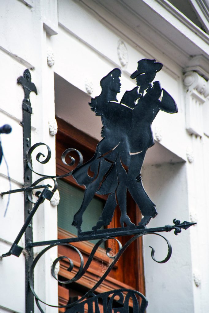 Tango Sign - Buenos Aires Day and Night