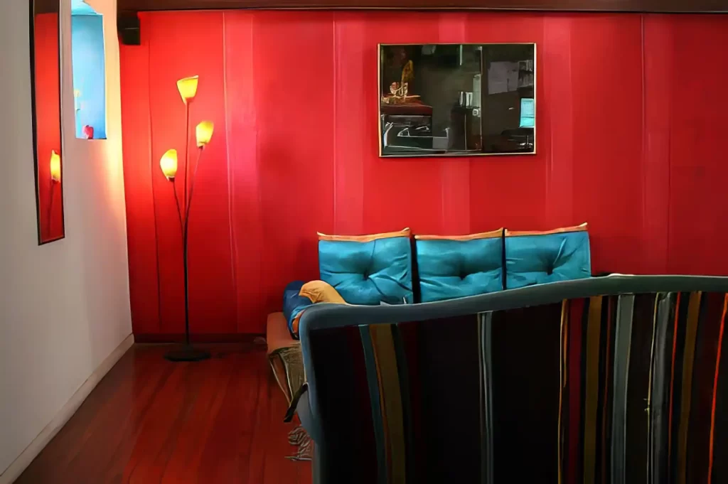 San Telmo Loft in Buenos Aires read living room